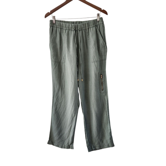 ELEN OLIVE BERMUDA PANTS (PRE-ORDER)